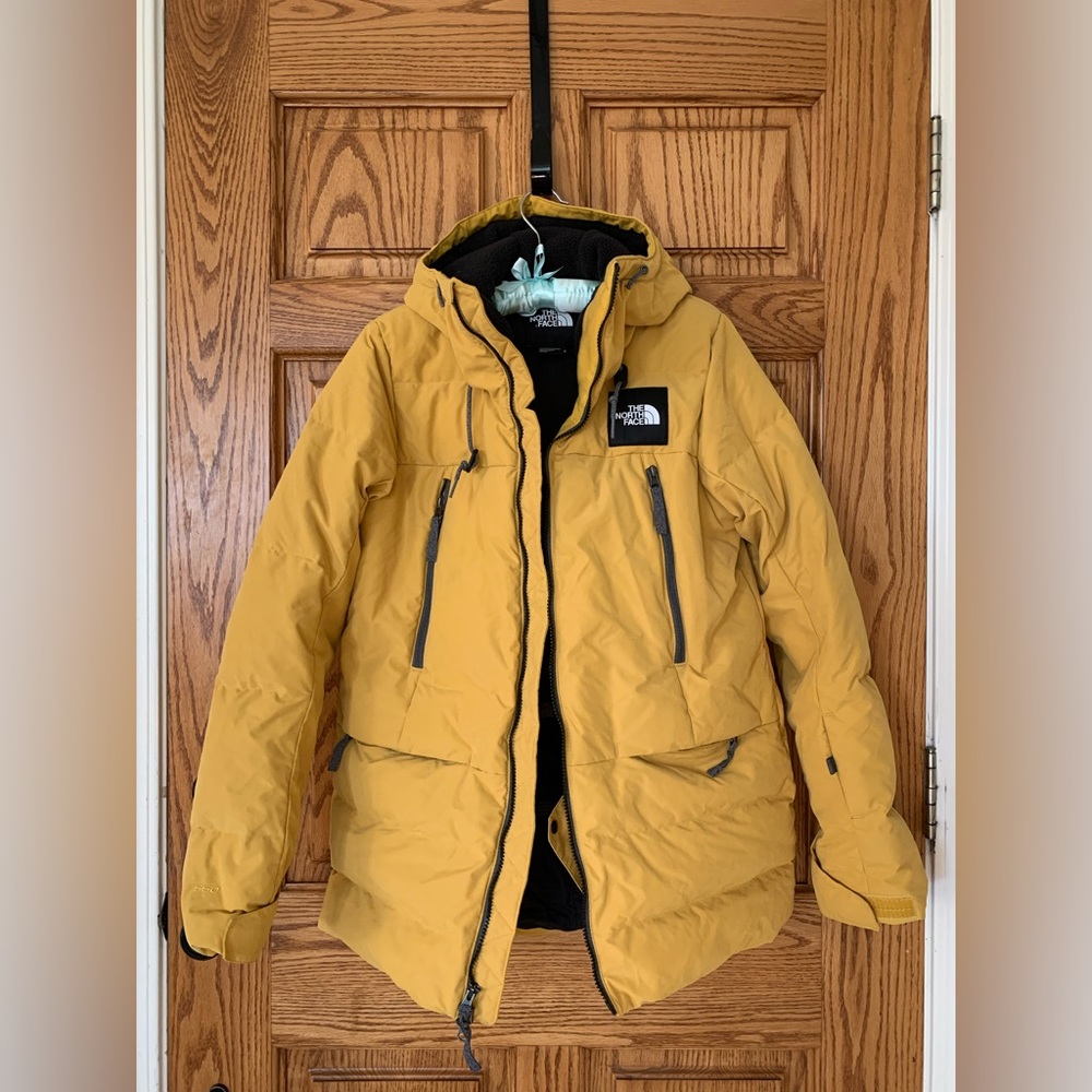 The North Face Yellow Pallie Down Jacket Ski Puffer Women’s M